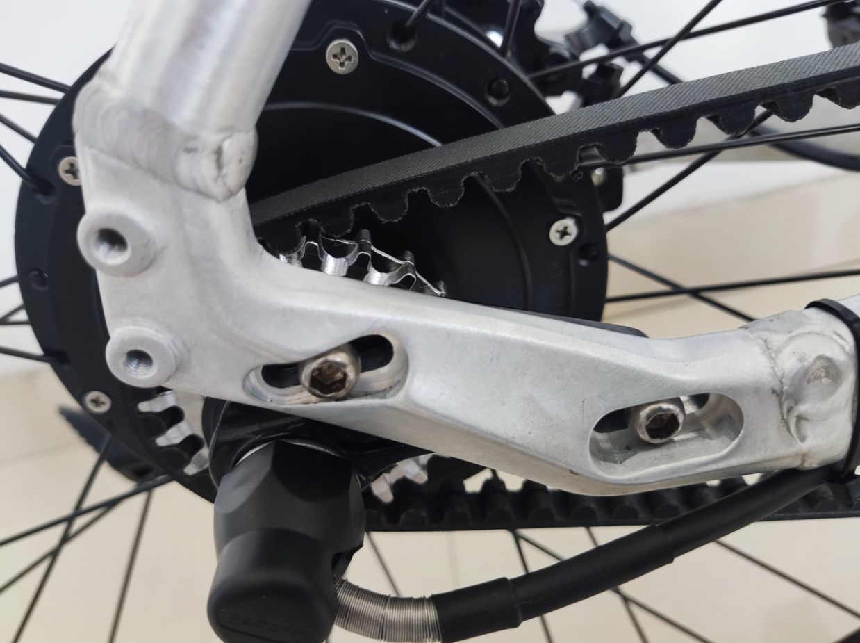 carbon belt drive electric bike